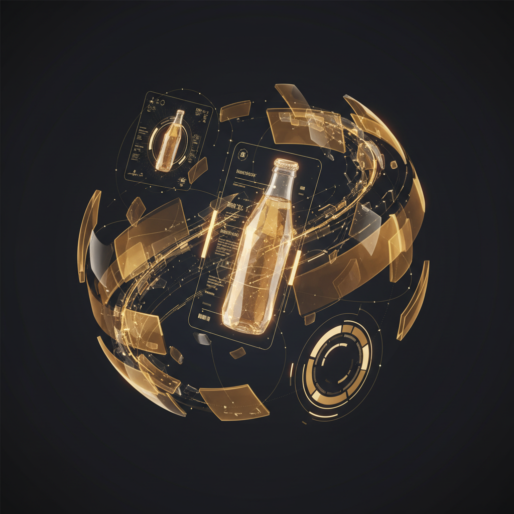 3D visualization illustration Media Cloud for Consumer Goods - Asset Management - RenderDraw