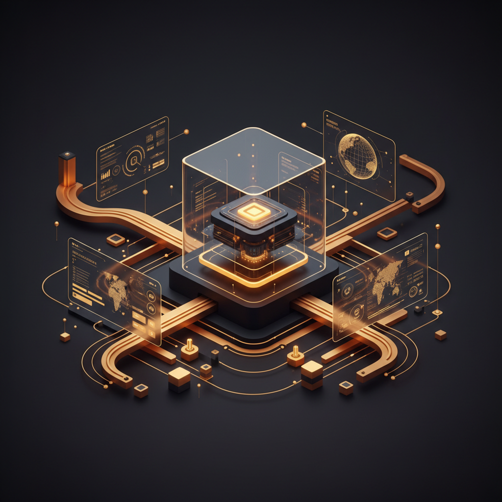 3D visualization illustration Agentforce Revenue Management for SaaS & Software - Revenue Lifecycle Management - RenderDraw