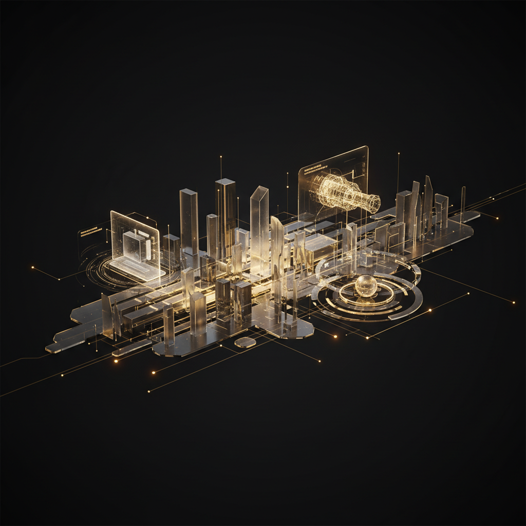 3D visualization illustration Agentforce Revenue Management for High Tech - Agentforce for Revenue Cloud - RenderDraw