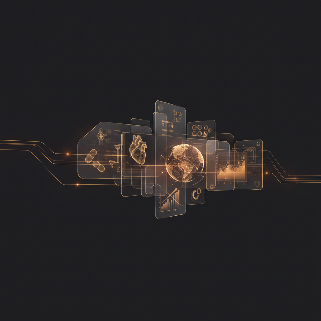 3D visualization illustration Agentforce Revenue Management for Healthcare - Pricing simulation tools - RenderDraw