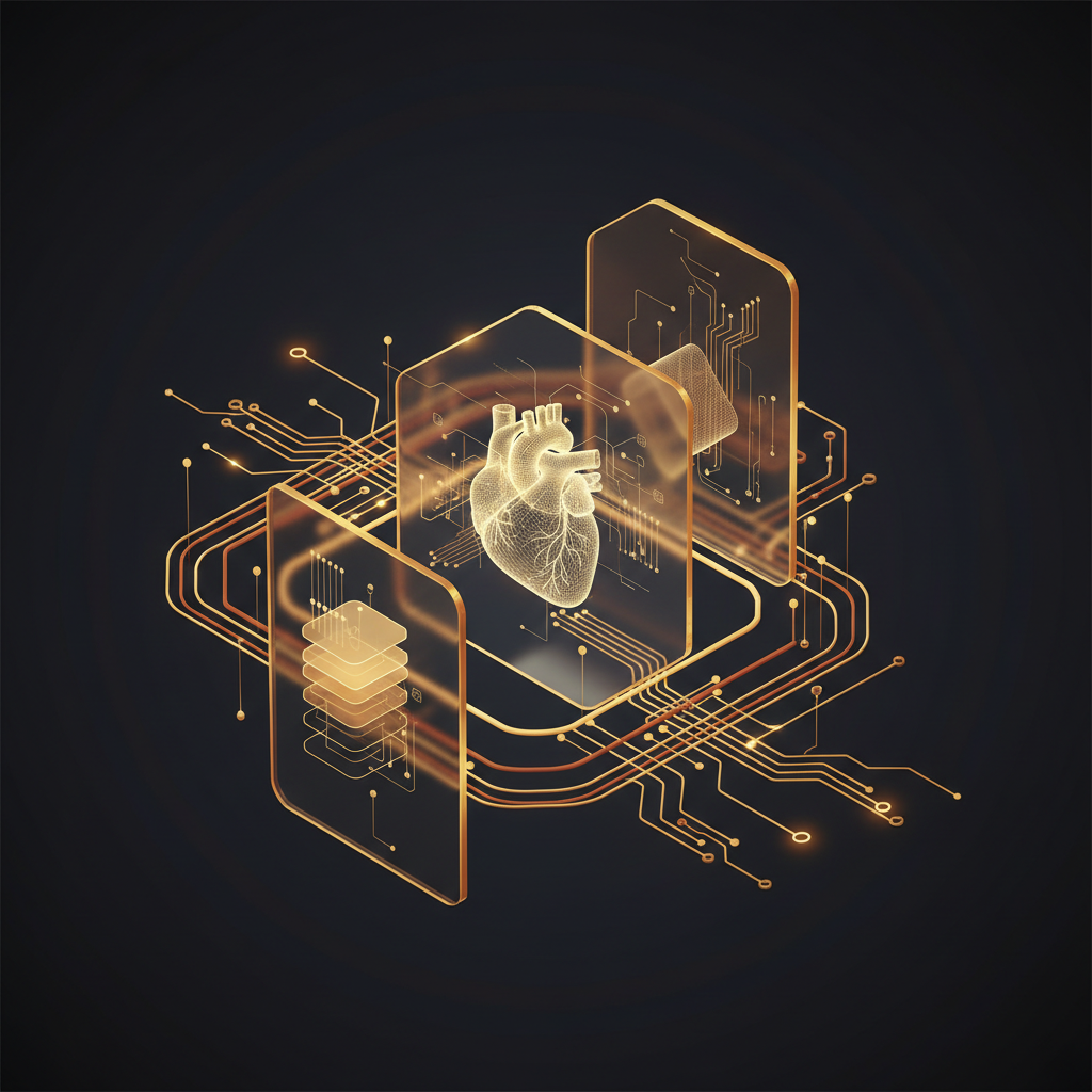 3D visualization illustration Agentforce Revenue Management for Healthcare - Renewal automation workflows - RenderDraw