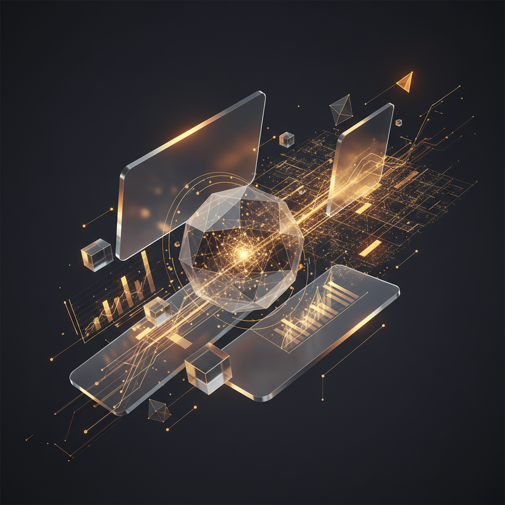 3D visualization illustration Agentforce Revenue Management for SaaS & Software - AI agent adoption in revenue management - RenderDraw