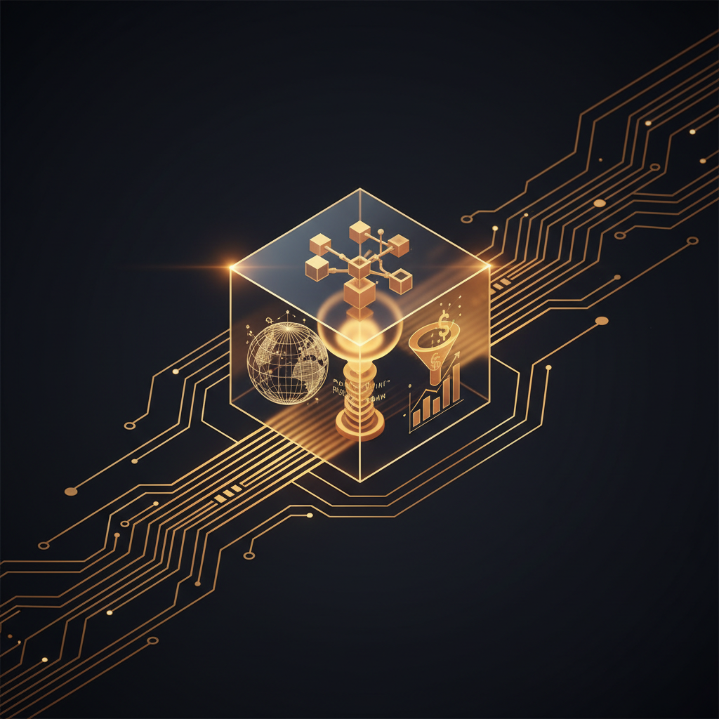 3D visualization illustration Agentforce Revenue Management for SaaS & Software - Revenue Cloud implementation roadmap - RenderDraw