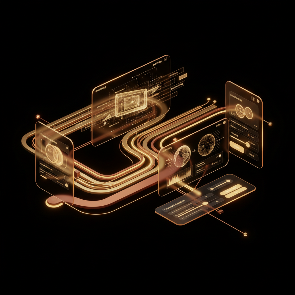 3D visualization illustration Agentforce Revenue Management for Media & Entertainment - Enterprise revenue agility - RenderDraw